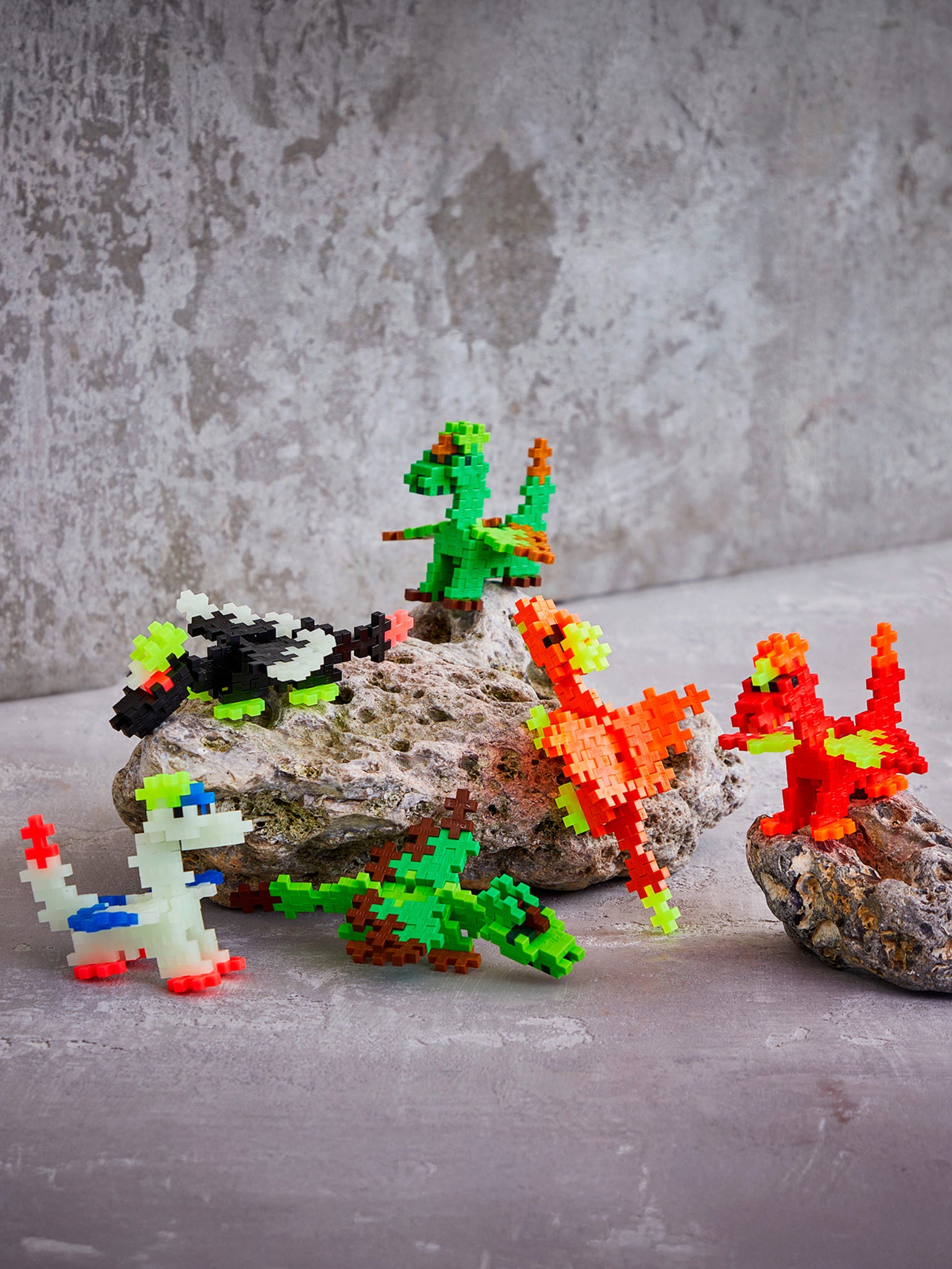 Självlysande Drakar - 100 stk